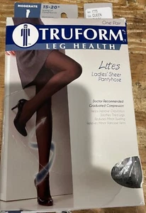 Schwarze Kompressionsstrumpfhose Größe Queen von Truform - Bild 1 von 6