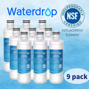 Waterdrop Refrigerator Water Filter, Replacement for LG® LT1000P®, Pack of 9 - Picture 1 of 8