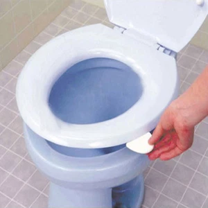 Sanitary Toilet Seat Cover Lifter Toilet Bowl Seat Cover Lift Handle White -qk - Picture 1 of 8