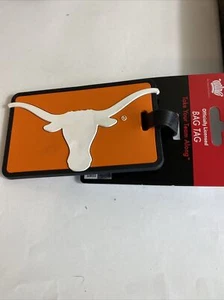 Texas Longhorns Bag Tag Tag Luggage Tag - Picture 1 of 4