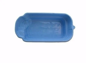 GFK Schwimmbecken Swimmingpool oval 3,00x6,00x1,40m Komplettset Fertigbecken - Bild 1 von 6