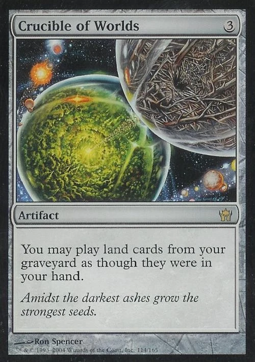 MTG English Crucible of Worlds NM Normal Fifth Dawn - Image 1 of 1