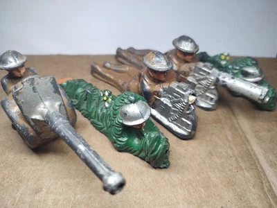 Barlay,Manoil Toy Soldiers Lot As-is - Image 1 of 3