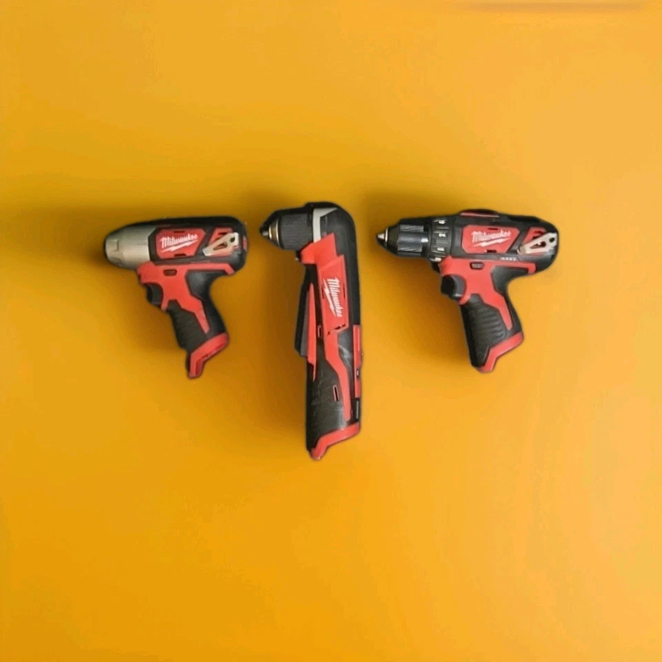Milwaukee M12 Impact Driver/drill/right Angle Drill - Image 1 of 4