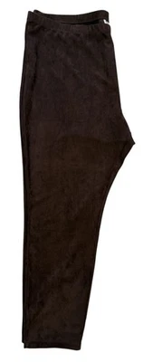 Pantalones elásticos de gamuza sintética marrón Avenue para mujer 26/28 carrera promedio nuevos con etiquetas Foto 1 de 4