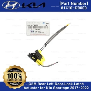 81410D9000 OEM Rear Left Door Lock Latch Actuator for Kia Sportage 2017-2022 - Picture 1 of 3