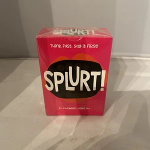 Splurt Gamewright The Think Fast, Say It Fast Kartenspiel 2+ Spieler Alter 14+ lustig - Bild 1 von 10