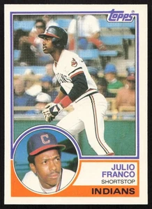 1983 Topps Traded #34T Julio Franco Cleveland Indians ROOKIE MINT NO RESERVE! - Picture 1 of 2