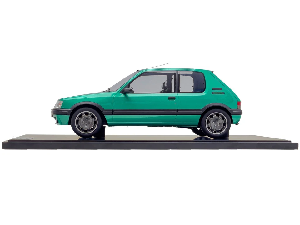 PEUGEOT 205 GTI 1.9 GRIFFE FLUORITE GREEN 1991 HC MODELS HC000503 1:8 10 PIECES - Photo 1/4