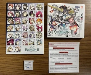 7th Dragon III Code: VFD (Nintendo 3DS, 2016) CIB Complete TESTED W/ Artbook - Picture 1 of 12