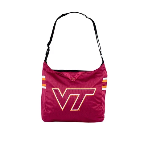 NCAA Virginia Tech Hokies VT "Jersey" Style Tote Messenger Bag/Purse Cover