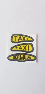 Corgi Toys, Ford Thunderbird Bermuda Taxi # 430 reproduction sticker - Zdjęcie 1 z 1