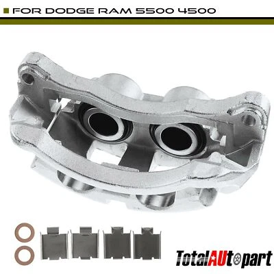 Pinza de freno pistón fenólico con soporte izquierdo para Dodge Ram 5500 4500 68034091AA Foto 1 de 4