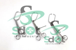 Angled Pelvic Short Tip 3pcs Set Premium Quality Orthopedic Instruments By SdOt - Picture 1 of 7
