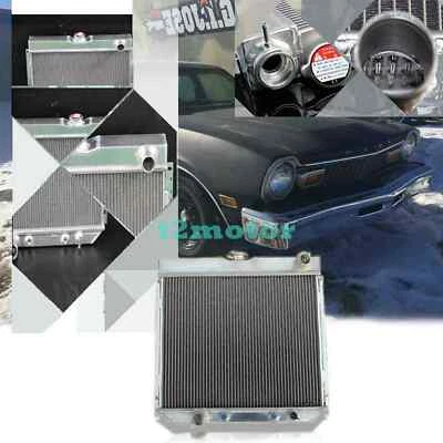 Radiador de aluminio de 3 filas Ford Maverick 1973-1977 sedán base 2 puertas 3,3 L 4,1 L Foto 1 de 4