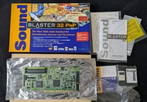Creative Sound Blaster 32 PnP ISA Sound Card Full Box Japan Import CT3600 - Afbeelding 1 van 11