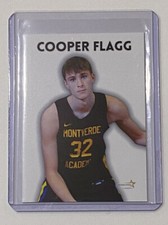 Cooper Flagg Future Stock Montverde Academy Rookie Card 1/100