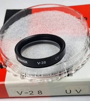 28mm OEM Bower 28 mm UV Coated Glass Lens Protector Filter Japan E-28 E-28 - Image 1 of 4