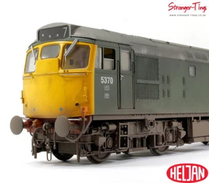 Heljan Clase 27 5370 BR Liso Verde Completo Amarillo Extremos Desgasteado Calibre O - Imagen 1 de 11