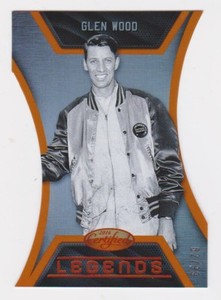2016 Certified Legends Mirror Orange #16 Glen Wood/99