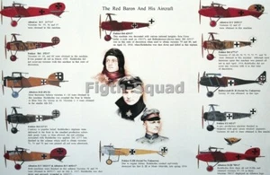 WK1 Bild Foto Roter Baron und Flugzeug Manfred von Richthofen 5567 - Bild 1 von 1