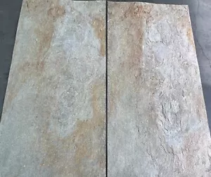 Naturstein Duschwand Steinfurnier GOLD Bad Küche 122 x 244 cm Fliesenspiegel - Bild 1 von 24