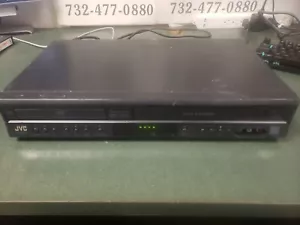 Videorecorder VHS DVD Player Kombi JVC HR-XVC18 - getestet funktioniert - ohne Fernbedienung - Bild 1 von 7