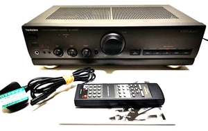 TECHNICS SU-V500M2 Stereo Integrated Amplifier & Rem - Serviced Fully Working - Picture 1 of 9