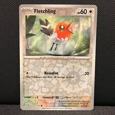 Fletchling Reverse Holo 163/193 - SV2 Paldea Evolved Pokemon Card - NM/Mint