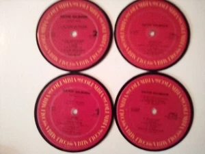 David Gilmour- 4 Columbia Record Album Coaster Set - Picture 1 of 1