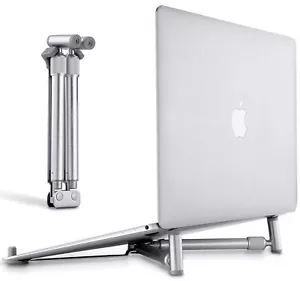 Portable Laptop Stand Adjustable Laptop Stand for MacBook Pro Aluminum Desk F... - Picture 1 of 9
