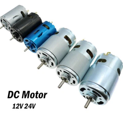 DC Motor - 12V/24V - 895 795 775 555 550 540 390 High Power High Torque - Image 1 of 4