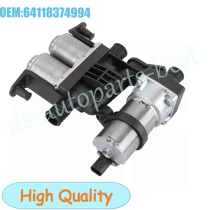 Heater Control Valve With Auxiliary Water Pump For BMW 94-03 E39 520i 523i 528i - Picture 1 of 22