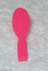 Spazzola di ricambio per capelli vintage 1986 Mattel Barbie Jewel Secrets rosa caldo - Foto 1 di 5