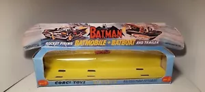 CORGI TOYS REPRODUCTION BOX ONLY FOR BATMOBILE & TRAILOR BATBOAT 1st ISSUE - Picture 1 of 7