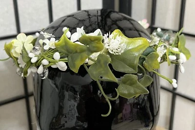 "Tocado corona vid floral renacentista de hadas 21,5"" - bodas - nuevo - unisex" Foto 1 de 4