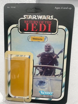 VINTAGE STYLE RETURN OF THE WEEQUAY JABBAS SAIL SKIFF PREMIUM  CARD RESTORE KIT - Image 1 of 3