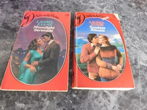 Silhouette Desire Laurel Evans lot of 2 Contemporary Romance Paperbacks - Picture 1 of 1