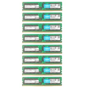New Crucial 256GB (8X 32GB) DDR4 2666MHz ECC Registered Memory Ram CT32G4RFD4266 - Picture 1 of 4