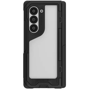 Galaxy Z Fold 6 Case Clear Metal Cover with Built-In Kickstand | Ghostek ATOMIC - Picture 1 of 26