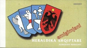 ALBANIA 2001 - Albanian Heraldic - Booklet MNH - Picture 1 of 5