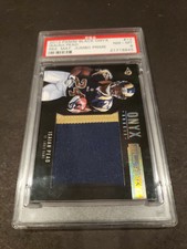 2012 Panini Black Onyx #13 - Isaias Pead - Rke. Mat. Jumbo Prime PSA 8