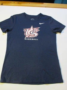 US USA BASEBALL NIKE DRI-FIT WOMENS LEGEND ATHLETIC SHIRT SMALL - Picture 1 of 8