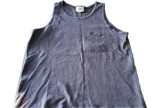 Speedo Made in Mexico Ribbed Black Tank Top Sz XL EUC 90% Cotton 10% Polyester - Picture 1 of 8