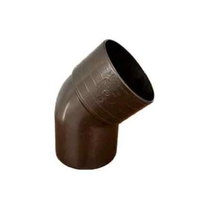 Curva tonda 45° per pluviali - Foto 1 di 7