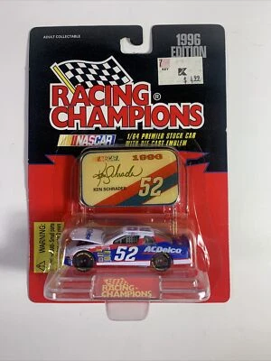 Ken Schrader NASCAR #52 1996 Edition 1/64th Racing Champions Diecast w/ Emblem - Image 1 of 4