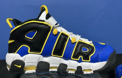 9.5sz Nike AIR More Uptempo Peace, Love, Basketball Shoes Sneakers Vintage - Image 1 of 4