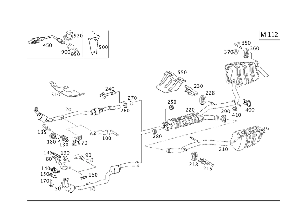 Genuine Mercedes-Benz Lambda Sensor 001-540-76-17 - Изображение 1 из 1