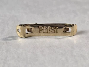 Vtg Pepsi 14k Yellow Gold Bottle Opener Lapel Pin Tie Tac - Picture 1 of 8