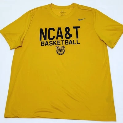 TEAM ISSUED Nike Dri-Fit North Carolina A&T Aggies basketball shirt Men's XL - Image 1 of 4